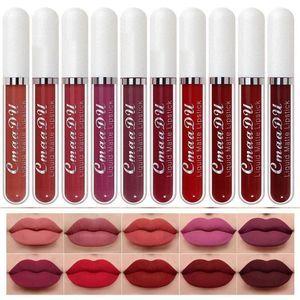 evpct 10Pcs Liquid Matte Lipstick Matte Set